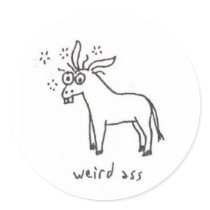Weird Ass sticker