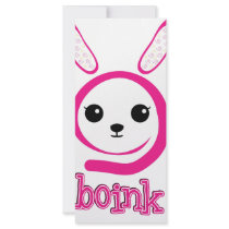 weird bunny rack cards