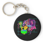 Weird DJ's Party Keychain