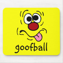 Weird Face: God just made me like this Mouse Pads