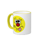 Weird Face: God just made me like this Mugs