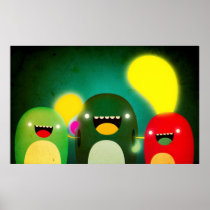 Weird friends print