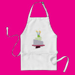 Weird Polka Dotted Birthday Cake Aprons