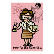 weird science on the wall. posters