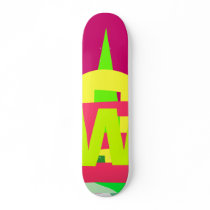 Weird skateboard by spoonfulsofdoodles Weird skateboard