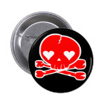 Weird Skull Goth Kawaii Style buttons
