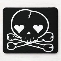 Weird Skull Goth Kawaii Style mousepads