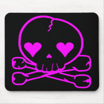 Weird Skull Goth Kawaii Style mousepads