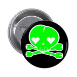 Weird Skull Goth Kawaii Style buttons
