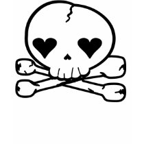 Weird Skull Goth Kawaii Style t-shirts by CandyRazor Weird Skull Goth Kawaii Style t-shirts