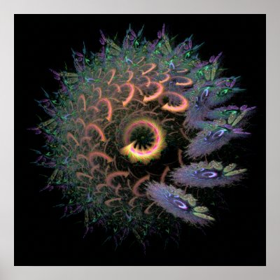 'Weird Spiral Thing 005' Poster by SBricker