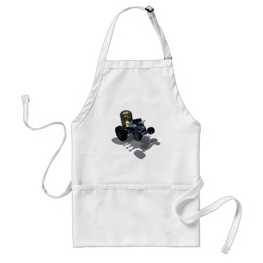 Weird Wheels Mad Brain Apron