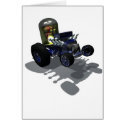 Weird Wheels Mad Brain Card by MDKgraphics Weird Wheels Mad Brain Card