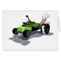 Weird Wheels Thing Mobile Card