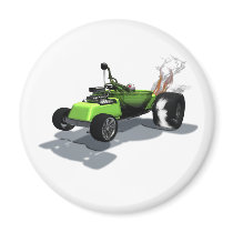 Weird Wheels Thing Mobile Magnet