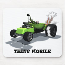 Weird Wheels Thing Mobile Mousepad by MDKgraphics Weird Wheels Thing Mobile Mousepad