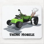 Weird Wheels Thing Mobile Mousepad