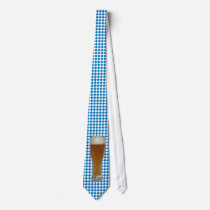 Weis-blue Bavaria Weis beer wheat beer Neck Tie