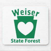 Weiser SF Heart - Mousepad
