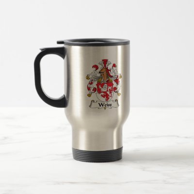 Weiss Family Crest Coffee Mugs