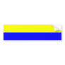 Weissenfels, Germany flag Bumper Stickers
