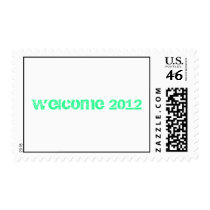 welcome 2012 postage