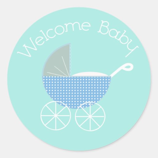 Baby Blue Sticker Zazzle