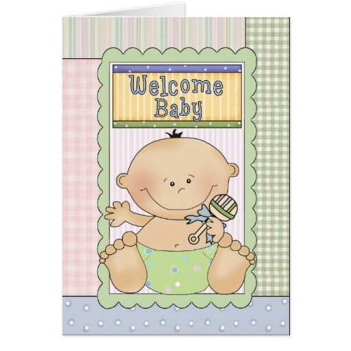 Baby Boy Congratulations Greeting Card Zazzle