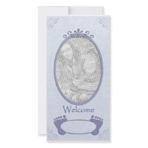Welcome Baby Boy Photo Template photo cards