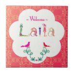 Welcome Baby Laila:.. tiles