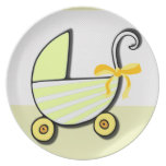 Welcome Baby or Baby Shower Plate