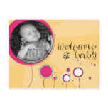 Welcome Baby Postcard