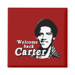 Welcome back Carter Refrigerator Magnets