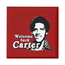 Welcome back Carter Refrigerator Magnets