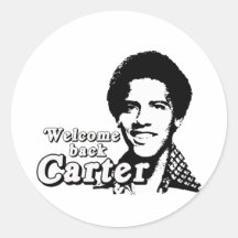 Welcome back Carter Stickers