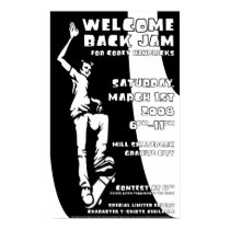 Welcome back jam-quarterpage posters