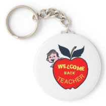 Welcome Back Teacher Key Chains