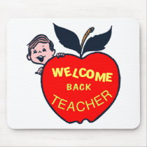 Welcome Back Teacher Mouse Pads