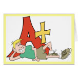 Welcome Back To School- A+ cards