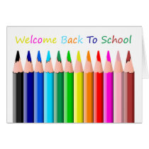 Welcome Back To School ! cards