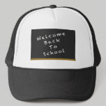 Welcome Back To School hat