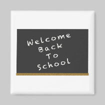 Welcome Back To School magnet magnets