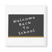 Welcome Back To School magnet