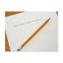 Welcome back to school! postcards by PhotosbyVanessa Welcome back to school! postcards