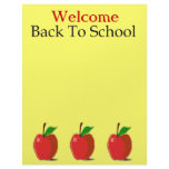 Welcome Back To School Stationery Letterhead
