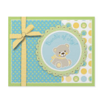 Welcome Bear Advice Card Flyers