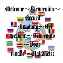 Welcome~Bienvenida~Accueil~Empfang~Het welkom~B... t-shirts