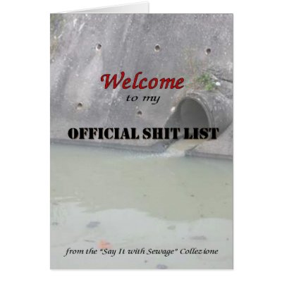 Welcome! Greeting Cards by OfficialShitList