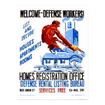 Welcome Defense Workers 1941 WPA posters by lc_wpa Welcome Defense Workers 1941 WPA posters