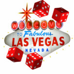 Welcome Dice Las Vegas Photo Sculpture